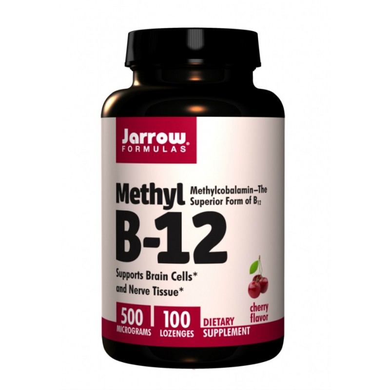 Methylcobalamin Methyl B12 500 mcg 100 lozenges | Jarrow Formulas