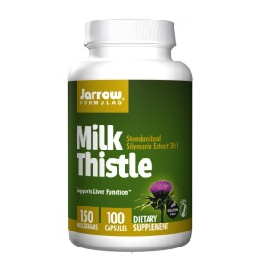 Milk Thistle 150 мг 100 капсули | Jarrow Formulas Milk Thistle 150 мг 100 капсули | Jarrow Formulas