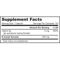 N-Acetyl Tyrosine 350 мг 120 капсули | Jarrow Formulas