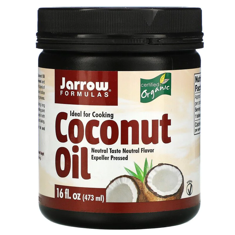 Organic Coconut Oil 473 мл | Jarrow Formulas Organic Coconut Oil 473 мл | Jarrow Formulas