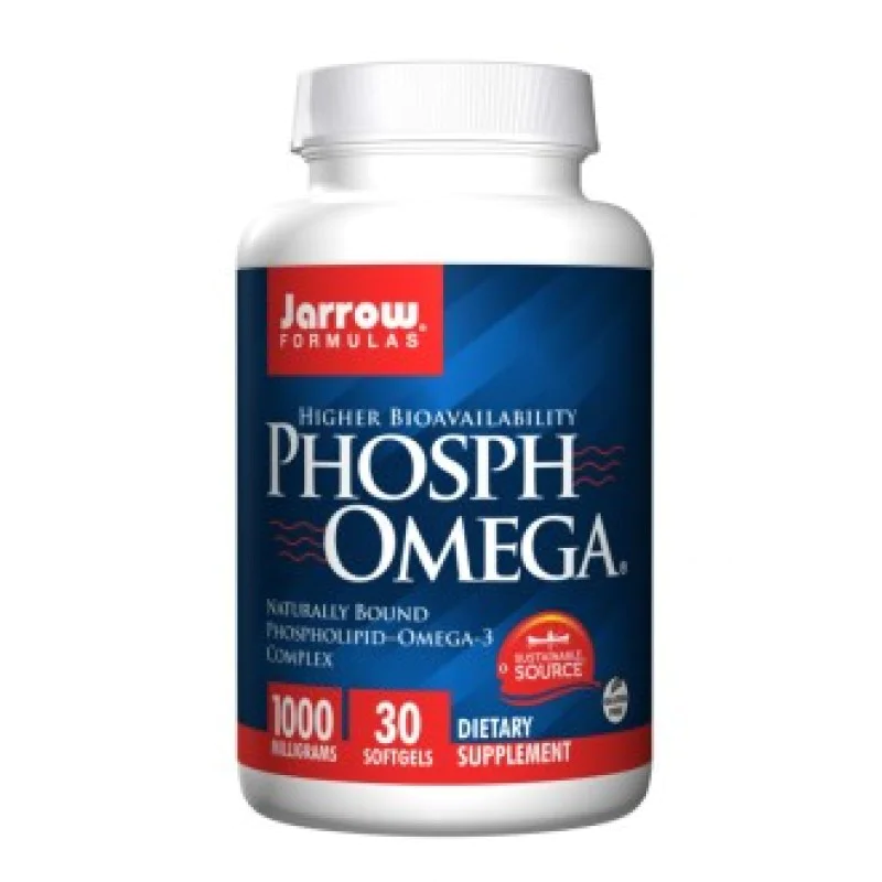 PhosphOmega 1000 мг 30 гел капсули | Jarrow Formulas