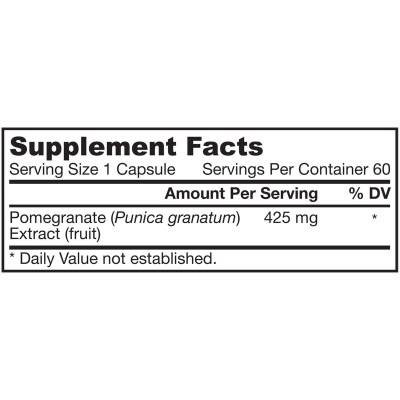 PomeGuard 425 мг 60 вегетариански капсули | Jarrow Formulas PomeGuard 425 мг 60 вегетариански капсули | Jarrow Formulas