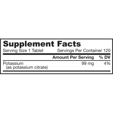 Potassium Citrate 99 мг 120 таблетки | Jarrow Formulas Potassium Citrate 99 мг 120 таблетки | Jarrow Formulas
