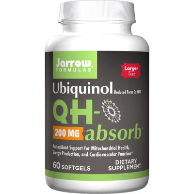 QH-Absorb 200 мг 60 гел капсули | Jarrow Formulas