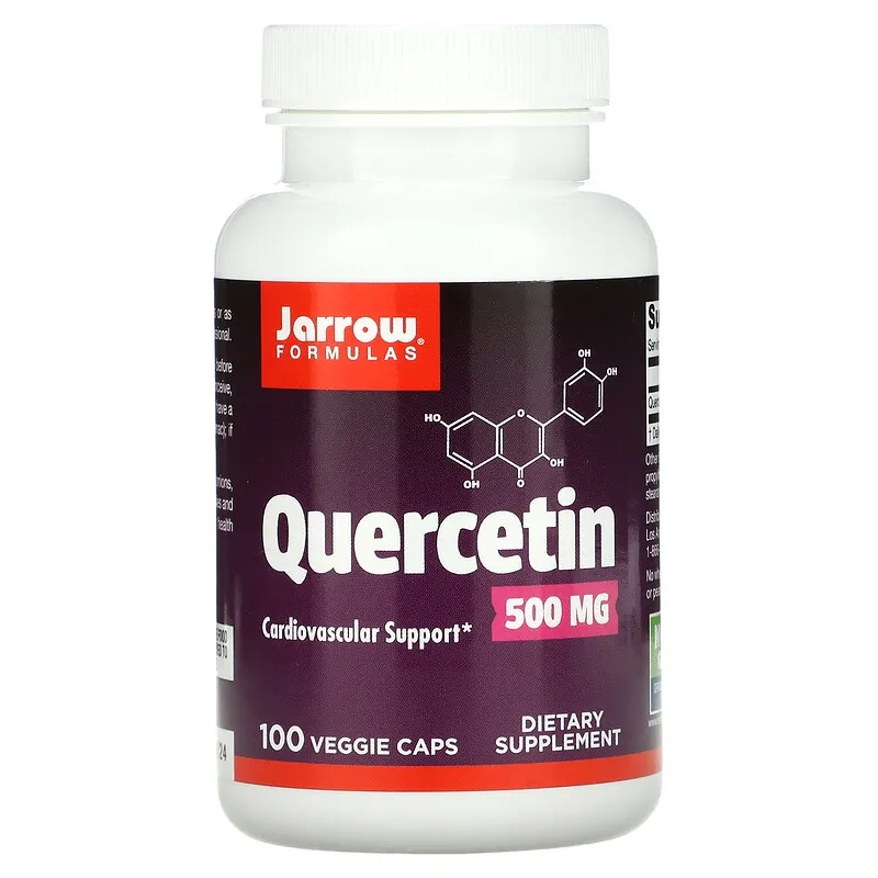 Quercetin 500 мг 100 вегетариански капсули | Jarrow Formulas