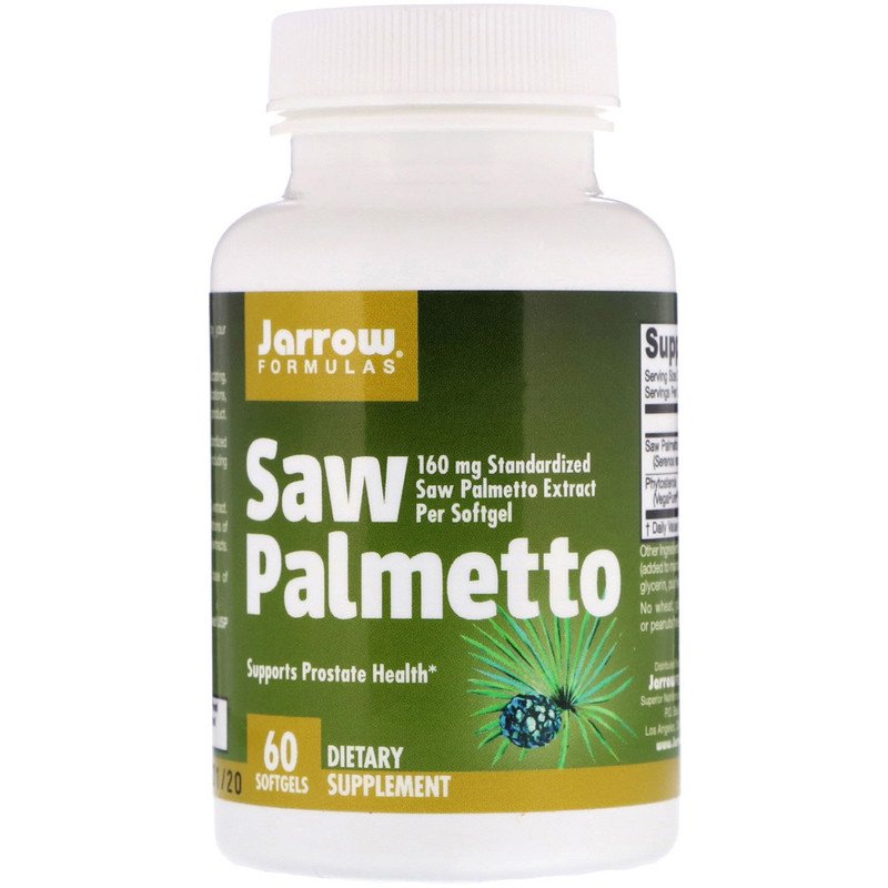 Saw Palmetto 320 мг 60 гел капсули | Jarrow Formulas
