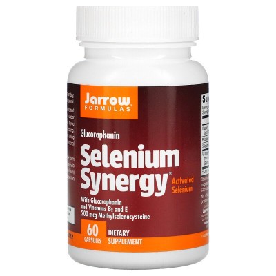 Selenium Synergy 60 капсули | Jarrow Formulas Мощен антиоксидант, който се бори успешно със свободните радикали Грижи се за имунната система  Дарява организма със здраве и енергия Предпазва от развити Selenium Synergy 60 капсули | Jarrow Formulas Мощен ан