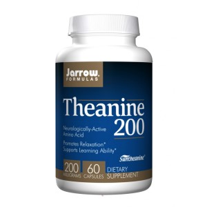Theanine 200 мг 60 капсули | Jarrow Formulas