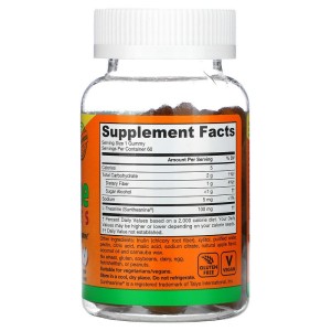 Theanine Gummies без захар 100 мг 60 желирани таблетки | Jarrow Formulas
