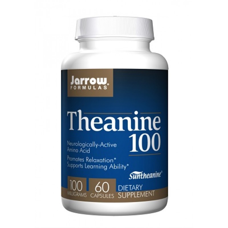 Theanine 100 мг 60 капсули | Jarrow Formulas