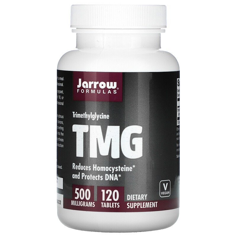 TMG 500 мг 120 таблетки | Jarrow Formulas