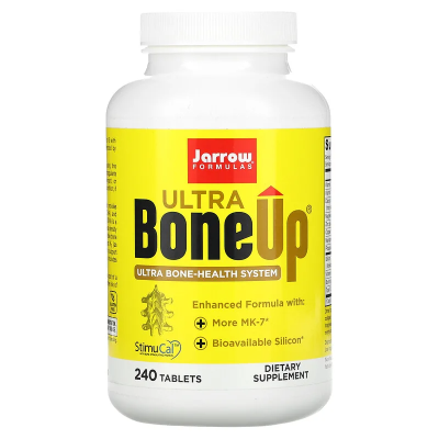 Ultra Bone-Up 240 таблетки | Jarrow Formulas Източник на естествени фактори, необходими за костния растеж Запълва всякакъв дефицит на калций в организма Грижи се за здравината на костите Ultra Bone-Up Доба Ultra Bone-Up 240 таблетки | Jarrow Formulas Изто