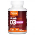 Vitamin D3 5000 IU 100 гел-капсули | Jarrow Formulas