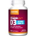 Vitamin D3 (Cholecalciferol) 25 мкг (1000 IU) 100 гел-капсули | Jarrow Formulas