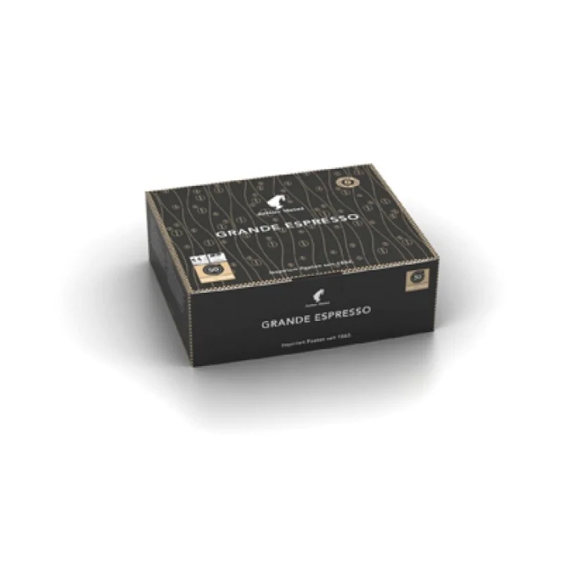 Julius Meinls Grande Espresso 50 бр Кафе на Дози Julius Meinls Grande Espresso 50 бр Кафе на ДозиПрез 1862 година основателят на бренда Julius Meinl открива в столицата на Австрия, Виена, малко магазинче, където продавал зелено кафе. Julius Meinls Grande Espresso 50 бр Кафе на Дози През 1862 година основателят на бренда Julius Meinl открива в столицата на Австрия, Виена, малко магазинче, където продавал зелено кафе. Тук били създадени първите Julius Meinls Grande Espresso 50 бр Кафе н