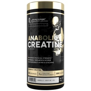 Anabolic Creatine | Creatine Monohydrate Powder - Неовкусен 1000 г | Kevin Levrone