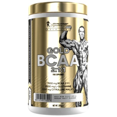 Gold BCAA 2:1:1 | with Glutamine & Citrulline - Dragon Fruit 375 г | Kevin Levrone