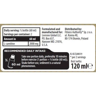 Gold L-Carnitine 4000 Shot - Екзотични Плодове 12 x 120 мл | Kevin Levrone