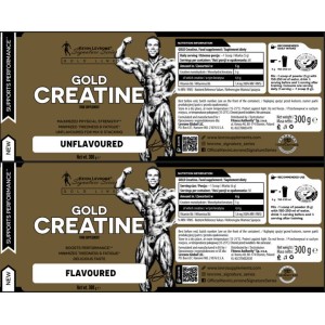 Gold Line Creatine Monohydrate - Екзотични Плодове 300 гр | Kevin Levrone