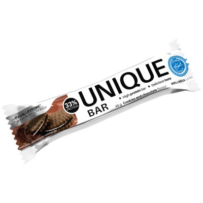 Levro Unique Protein Bar - Бисквити с шоколад 45 грама Levro Unique Protein Bar - Бисквити с шоколад 45 грама