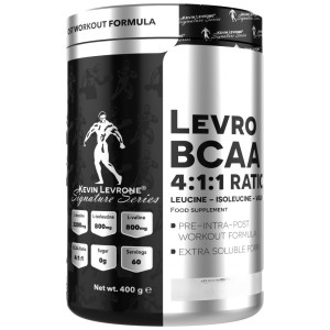 LevroBCAA 4:1:1 Powder - Драконовски плод 400 гр | Kevin Levrone