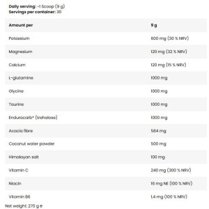 Levrone GOLD Advanced Hydration - Натурален 270 гр | Kevin Levrone