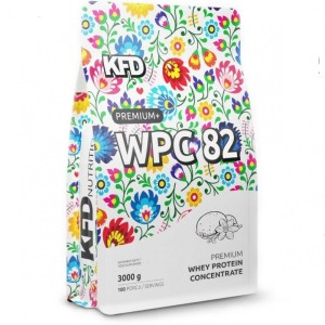 Premium WPC 82 Powder - Фунийки с ванилов крем 3000 гр | KFD Nutrition