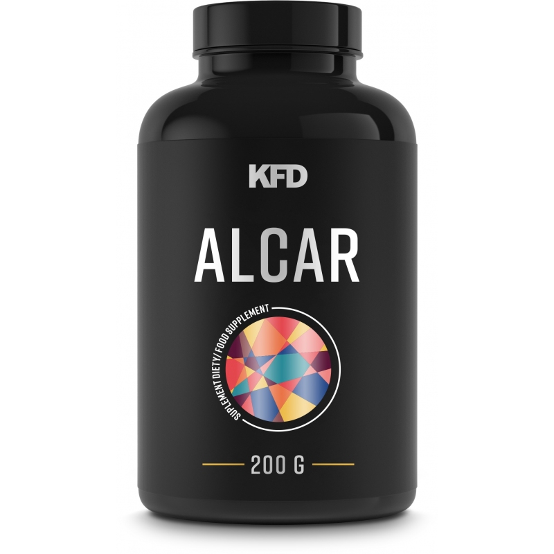 Alcar Ацетил L-карнитин на прах 200 гр | KFD Nutrition