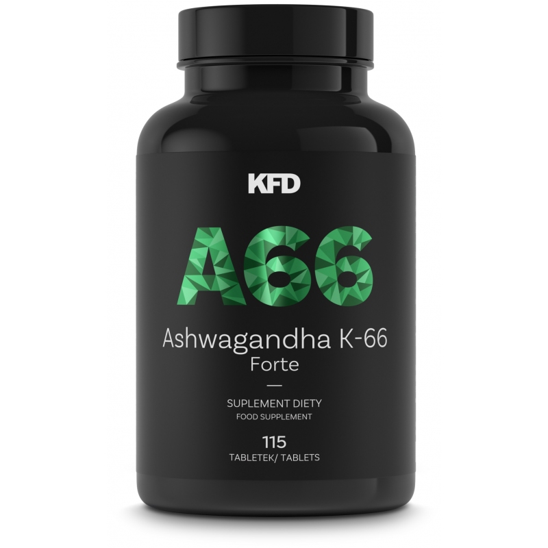 A66 Ashwagandha K-66 Forte 115 таблетки | KFD Nutrition