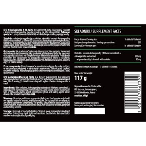 A66 Ashwagandha K-66 Forte 115 таблетки | KFD Nutrition A66 Ashwagandha K-66 Forte 115 таблетки | KFD Nutrition