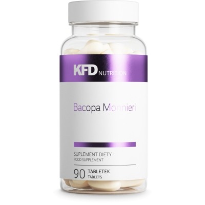 Bacopa Monnieri 90 таблетки | KFD Nutrition Подобрява паметта и стимулира мисловната дейност Намалява тревожността и предпазва от депресия Срещу състояния, предизвикващи Алцхаймер Предпазва от сърдечни про Bacopa Monnieri 90 таблетки | KFD Nutrition Подоб