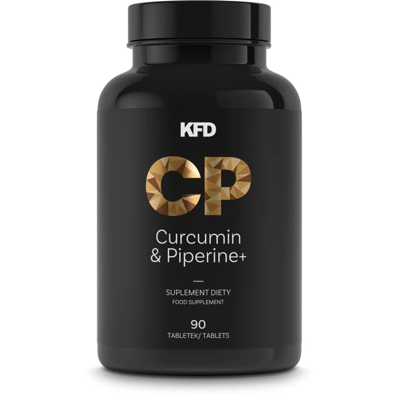 CP Curcumin & Piperine+ 90 таблетки | KFD Nutrition Доказани антиоксидантни и противовъзпалителни свойства Превенция на ракови заболявания и заболявания на нервната система Защита на сърдечно-съдовата сис CP Curcumin & Piperine+ 90 таблетки | KFD 
