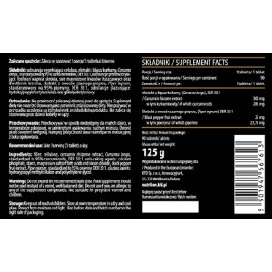 CP Curcumin & Piperine+ 90 таблетки | KFD Nutrition