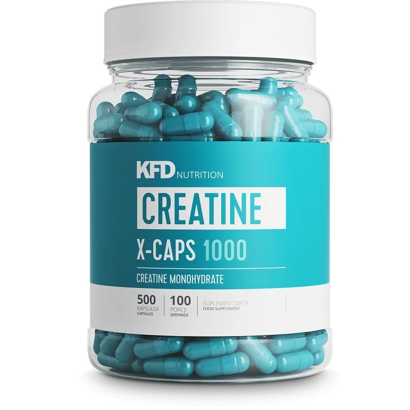 Creatine X-Caps 1000 500 капсули | KFD Nutrition Creatine X-Caps 1000 500 капсули | KFD NutritionВисококачествен чист креатин монохидрат
Ускорява възстановяването и помага за борба с умората
Помага за подобряване на силата и производителността
Creatine X-Caps 1000 500 капсули | KFD Nutrition Висококачествен чист креатин монохидрат Ускорява възстановяването и помага за борба с умората Помага за подобряване на силата и производителността Подобрява Creatine X-Caps 1000 500 капсули | KFD Nutrition