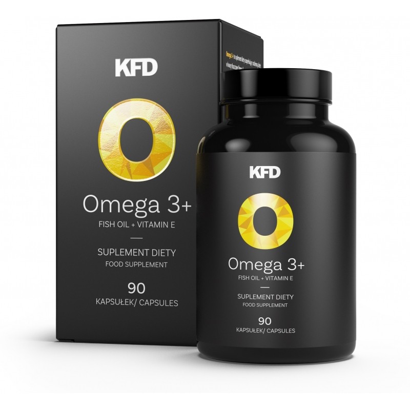 Omega 3+ 90 капсули | KFD Nutrition