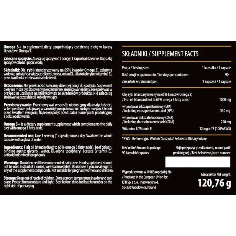 Omega 3+ 90 капсули | KFD Nutrition Omega 3+ 90 капсули | KFD Nutrition Поддържа сърдечната функция Понижава нивата на високата кръвна захар Стимулира мозъчната дейност и функция Омега 3+ 90 на капсули е на топ цена от KFD NuitritonКакво Omega 3+ 90 капсули | KFD Nutrition Поддържа сърдечната функция Понижава нивата на високата кръвна захар Стимулира мозъчната дейност и функция Омега 3+ 90 на капсули е на топ цена от KFD Nuitriton Omega 3+ 90 капсули | KFD Nutrition Поддържа сърдечната фу