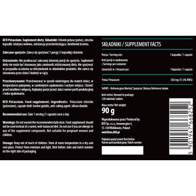 Potassium 120 капсули | KFD Nutrition Potassium 120 капсули | KFD Nutrition Срещу хипертония Оказва благоприятен ефект върху сърдечното здраве Понижава високото кръвно налягане Калий 350 мг на капсули е на топ цена от KFD NutritionКакво Potassium 120 капсули | KFD Nutrition Срещу хипертония Оказва благоприятен ефект върху сърдечното здраве Понижава високото кръвно налягане Калий 350 мг на капсули е на топ цена от KFD Nutrition Какво Potassium 120 капсули | KFD Nutrition Срещу хипертония