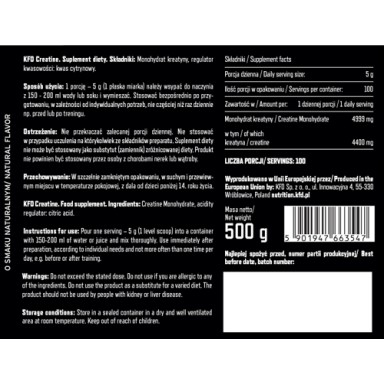 Premium Creatine Powder 500 гр Различни вкусове | KFD Nutrition Premium Creatine Powder 500 гр Различни вкусове | KFD Nutrition Висококачествен чист креатин монохидрат Ускорява възстановяването и помага в борбата с умората Значително подобрява с Premium Creatine Powder 500 гр Различни вкусове | KFD Nutrition Висококачествен чист креатин монохидрат Ускорява възстановяването и помага в борбата с умората Значително подобрява силата и производителността Premium Creatine Powder 500 гр Различни вкусове