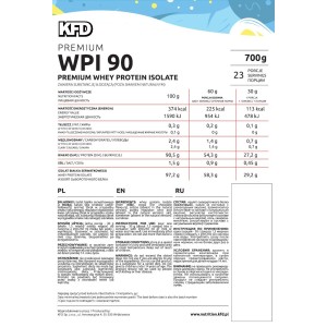 Premium WPI 90 Powder 700 гр | KFD Nutrition