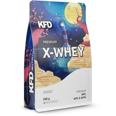 Premium X-Whey Powder 540 гр | KFD Nutrition Поддържа възстановяването на клетките и производството на нови клетки Помага имунната Ви система да се бори с инфекциите Подпомага за растежа и развитието на тялот Premium X-Whey Powder 540 гр | KFD Nutrition П