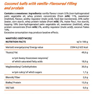 Protein Balls (Протеинови топчета) 80 гр | KFD Nutrition