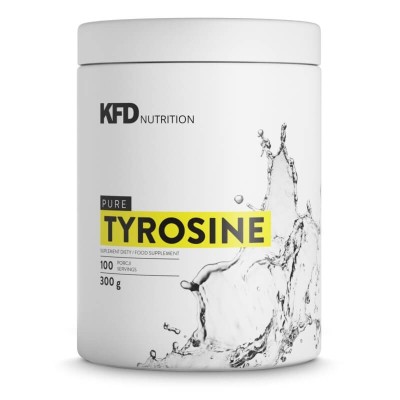 Pure Tyrosine Powder 300 гр | KFD Nutrition Стимулира мозъка и балансира настроението Действа върху справянето със стреса Подпомага възстановителните процеси Подобрява състояния на депресия Чист Тирозин Pure Tyrosine Powder 300 гр | KFD Nutrition Стимулир
