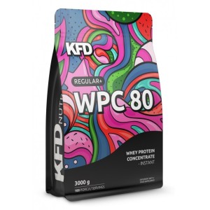 Regular+ WPC 80 Powder 3000 гр Ванилов сладолед | KFD Nutrition Regular+ WPC 80 Powder 3000 гр Ванилов сладолед | KFD Nutrition