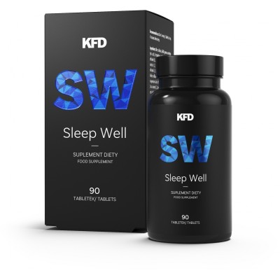 Sleep Well 90 таблетки | KFD Nutrition Подобрява настроението За по-добър и спокоен сън Улеснява заспиването по време на стрес Добавка за Спокоен Сън на таблетки е на топ цена от KFD Nutrition Какво Sleep Well 90 таблетки | KFD Nutrition Подобрява настрое
