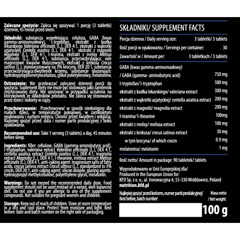 Sleep Well 90 таблетки | KFD Nutrition Sleep Well 90 таблетки | KFD NutritionПодобрява настроението
За по-добър и спокоен сън
Улеснява заспиването по време на стрес
Добавка за Спокоен Сън на таблетки е на топ цена от KFD NutritionКакво Sleep Well 90 таблетки | KFD Nutrition Подобрява настроението За по-добър и спокоен сън Улеснява заспиването по време на стрес Добавка за Спокоен Сън на таблетки е на топ цена от KFD Nutrition Какво Sleep Well 90 таблетки | KFD Nutrition Подобрява настрое