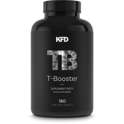 T-Booster 180 таблетки | KFD Nutrition За повишаване на мъжкото самочувствие и либидото Улеснява справянето с физическия и психически стрес Стимулира здравата имунна система Забавя процеса на стареене на о T-Booster 180 таблетки | KFD Nutrition За повишав