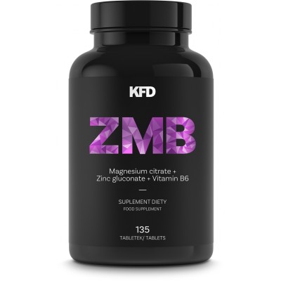 ZMA/ZMB 135 таблетки | KFD Nutrition Невероятна комбинация от цинк, магнезий и витамин B6 Стимулира протеиновия синтез в организма Подобрява метаболизма, като осигурява енергия ZMB Цинк Магнезий Витамин B6 ZMA/ZMB 135 таблетки | KFD Nutrition Невероятна к