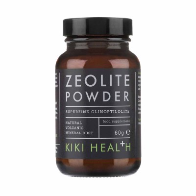 Zeolite Powder 120 гр | Kiki Health Силен антиоксидант Подобрява имунната система Улавя и изчиства отключващите антигени, които причиняват астма, алергии и мигрена Успокоява стомаха и противодейства на кис Zeolite Powder 120 гр | Kiki Health Силен антиокс