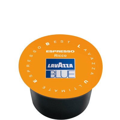 LAVAZZA Еспресо Рико 100 капсули за Blue Система Бързо и лесно приготвяне Без необходимост от отмерване на количеството кафе Технологична чистота на работа Капсулите на италианския производител на кафе LAVAZZA Еспресо Рико 100 капсули за Blue Система Бърз
