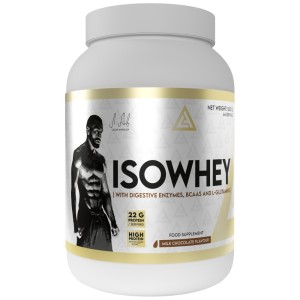 Whey Protein Isolate with Digestive Enzymes, BCAA & Glutamine - Млечен шоколад 1600 гр | Lazar Angelov Nutrition Whey Protein Isolate with Digestive Enzymes, BCAA & Glutamine - Млечен шоколад 1600 гр | Lazar Angelov Nutrition